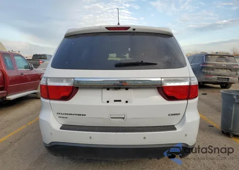 2013 Dodge Durango Crew z USA, uszkodzony, nr VIN 1C4RDJDG4DC672107